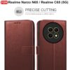 1776553568_CEDO-Flip-Cover-for-Realme-Narzo-N65-Realme-C65-5G-Leather-Finish-Inside-Pockets-Inbuilt-Stand-Shockproof-Wallet-Style-Magnetic-Closure-Back-Case-Flipcover-Brown.jpg CEDO Flip Cover for Realme Narzo N65 / Realme C65 (5G) | Leather Finish | Inside Pockets & Inbuilt Stand | Shockproof Wallet Style Magnetic Closure Back Case Flipcover (Brown)