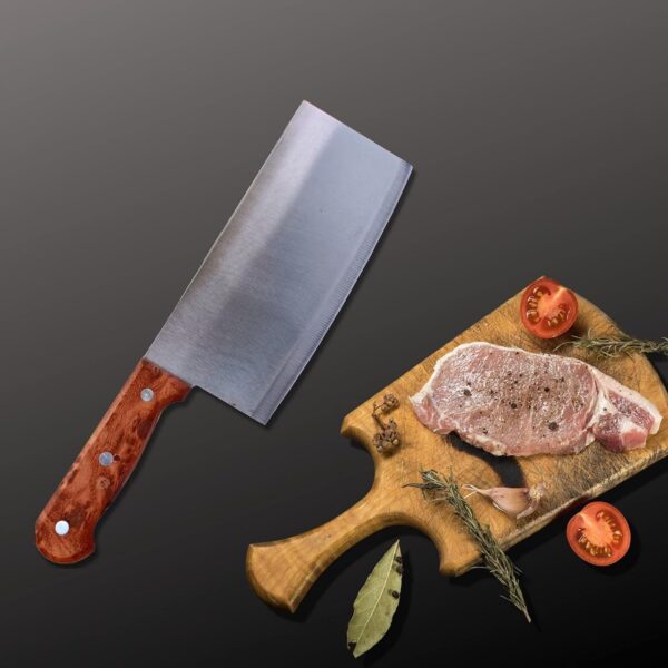 1776579356_Meat-Cleaver-Knife-Chinese-Kitchen-Cleaver-Knife-Stainless-Steel-Chopper-Chef-Knife-Professional-Kitchen-Knives-Meat-Vege-Slicer-Chopping-KnifePack-of-2.jpg Meat Cleaver Knife, Chinese Kitchen Cleaver Knife Stainless Steel Chopper Chef Knife Professional Kitchen Knives Meat Vege Slicer Chopping Knife(Pack of 2)
