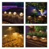 KINZILLA Solar Wall Lights Outdoor Waterproof LED Deck & Fence Lamps - Warm White Auto on/Off, Durable Decorative Lighting for Patio, Garden, Yard, Steps & Pathways, Set of 2