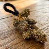 Divine Hindu Raw Pyrite Wall Hanging for Wealth & Prosperity | Natural Pyrite Crystal Vastu Decor | Abundance & Protection Stone Wall Hanging for Office, Entrance | Spiritual Wealth Manifestation