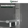GRIVAN Magic Sticker Self Adhesive Anti Rust 3 Tier Multipurpose Bathroom Shelf Organizer with Double Soap Dish and Toothbrush Holder Stainless Steel Bathroom Accessories
