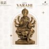 SILAII Goddess Varahi Amman Sculpture - Antique Bronze Finish, Handcrafted Statue for Puja Room, Home Decor, and Gifting (6 Inches)