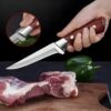 Wizbiz Meat Cleaver 3PCS Butcher Kitchen Knife Set Stainless Steel Slaughter Boning Knife for Meat Bone Fish Fruit Vegetables Slicing Chef Knife