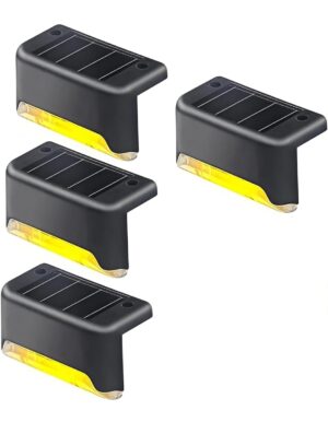 Solar Light for Outdoor Garden Waterproof Home Wall Lights, Solar Lamp for Stair, Deck, Balcony, Terrace, Garden, Fence