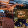 XERGY Outdoor String Lights 50 Feet G40 Globe LED Lights with 52 Edison LED Break Proof Bulbs + 2 Extra, Light for Backyard Terrace Garden Balcony Party Decor Diwali Lights for Home Decoration