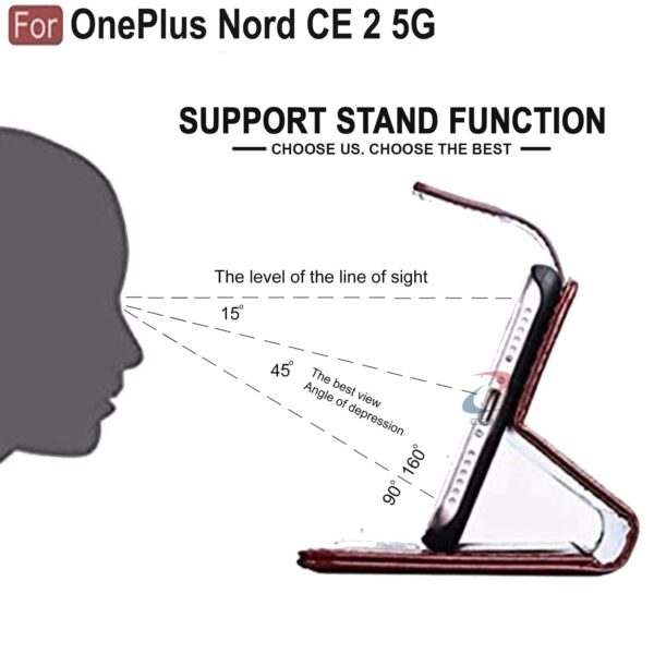 1776713299_CEDO-Flip-Cover-for-OnePlus-Nord-CE-2-5G-Leather-Finish-Inside-Pockets-Inbuilt-Stand-Shockproof-Wallet-Style-Magnetic-Closure-Back-Case-Flipcover-Brown.jpg CEDO Flip Cover for OnePlus Nord CE 2 (5G) | Leather Finish | Inside Pockets & Inbuilt Stand | Shockproof Wallet Style Magnetic Closure Back Case Flipcover (Brown)