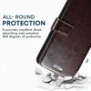 Solimo Flip for Redmi 13c (Faux Leather_Brown)