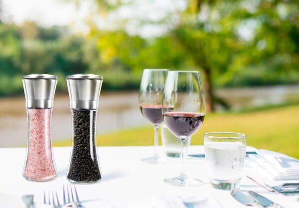 1776729716_P-Plus-International-Pepper-Grinder-or-Salt-Shaker-for-Professional-Chef-Best-Spice-Mill-with-Brushed-Stainless-Steel-Special-Mark-Ceramic-Blades-and-Adjustable-Coarseness-Tall-Pack-1.jpg P-Plus International Pepper Grinder or Salt Shaker for Professional Chef - Best Spice Mill with Brushed Stainless Steel, Special Mark, Ceramic Blades and Adjustable Coarseness (Tall Pack 1)