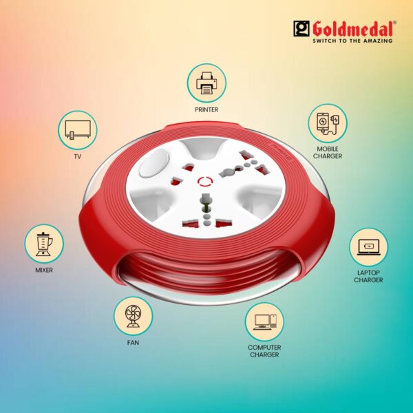1776759954_Goldmedal-Krysta-2-Pin-Heavy-Duty-5-Meter-Cable-Extension-Cord-Master-Switch-with-IndicatorUniversal-Sockets-Ultra-Smooth-Rotation-Extension-Board-for-Home-Office-White-and-Red.jpg Goldmedal Krysta 2 Pin Heavy-Duty 5-Meter Cable Extension Cord |Master Switch with Indicator|Universal Sockets | Ultra-Smooth Rotation Extension Board for Home & Office| (White and Red)