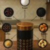 1776764108_STEEPLE-Stainless-Steel-Storage-Containers-Set-of-2-750-ml-Steel-Jars-with-Lid-Airtight-Kitchen-Canisters-Tea-Coffee-Sugar-Container-Dry-Fruit-Box-for-Kitchen-Storage.jpg STEEPLE Stainless Steel Storage Containers Set of 2 | 750 ml Steel Jars with Lid | Airtight Kitchen Canisters | Tea Coffee Sugar Container | Dry Fruit Box for Kitchen Storage