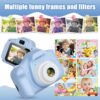 Storio Kids Digital Camera Toy 3.0MP 1080P HD Video Camera with 2-Inch Screen | USB Rechargeable Mini Camera | Educational Toy & Birthday Gift for Boys & Girls Age 3–12 | Supports 32GB SD Card - Blue