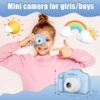 Storio Kids Digital Camera Toy 3.0MP 1080P HD Video Camera with 2-Inch Screen | USB Rechargeable Mini Camera | Educational Toy & Birthday Gift for Boys & Girls Age 3–12 | Supports 32GB SD Card - Blue