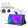 Flip Cover Compatible with Vivo Y51A / Y51 (2020) / Y31 (2021) | Premium Leather Finish | Inbuilt Pockets & Stand | Flip Cover Back Case for Vivo Y51A / Y51 (2020) / Y31 (2021) (Blue)