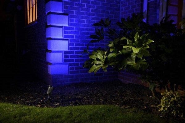 5W / 6W LED Outdoor Garden Spot and Spike Waterproof IP65 Light, Aluminium Body (Blue)