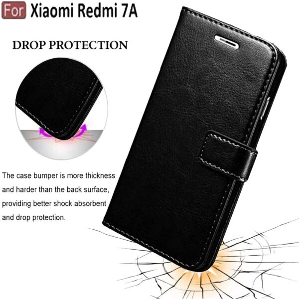 1776809525_Amazon-Brand-Solimo-Flip-Leather-Mobile-Cover-Soft-Flexible-Back-case-for-Mi-Redmi-7A-Black.jpg Amazon Brand - Solimo Flip Leather Mobile Cover (Soft & Flexible Back case) for Mi Redmi 7A (Black)