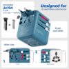 1776813228_Lifelong-Electronics-2500W-Universal-Travel-Adapter-All-in-One-2-Type-C-25W-PD-1-USB-A-18W-QC-3.0-Dual-Fuse-Protection-180-Countries-EuropeUSAsia-etc-International-Socket-Accessories.jpg Lifelong Electronics 2500W Universal Travel Adapter All in One | 2 Type-C 25W PD & 1 USB-A 18W QC 3.0 | Dual Fuse Protection | 180+ Countries - Europe/US/Asia etc | International Socket Accessories