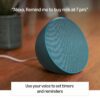 Amazon Echo Pop| Smart speaker with Alexa and Bluetooth| Full sound, balanced bass, crisp vocals| Purple