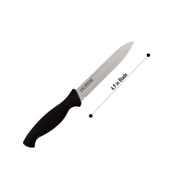 1776822402_Kai-Stainless-Steel-Kitchen-Knife-2-Pieces-Black.jpg Kai Stainless Steel Kitchen Knife, 2 Pieces, Black