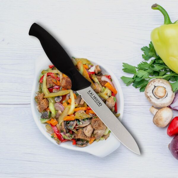 1776822403_Kai-Stainless-Steel-Kitchen-Knife-2-Pieces-Black.jpg Kai Stainless Steel Kitchen Knife, 2 Pieces, Black