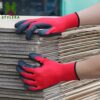 Latex Coated Safety Gloves for Men Industrial Gloves Hand Gloves for Men Gardening Gloves Working Gloves for Men Rubber Gloves for Gardening Work Anti Cut Resistant Gloves