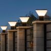 DarkVision Metal and Polycarbonate Main Gate Light for Outdoor Pillars Durable Waterproof Post Lamp for Garden, Driveway, Entrance, Driveway,Pathway, Lawn and Fence Columns (Without Bulb)