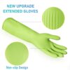1776841695_2-Pairs-of-Durable-Rubber-Gloves-Reusable-Non-Slip-Cleaning-Gloves-Long-Sleeved-Waterproof-Dishwashing-Gloves-to-Protect-Hands-Soft-and-Comfortable-Premium-Kitchen-Gloves-Small-Green.jpg 2 Pairs of Durable Rubber Gloves, Reusable Non-Slip Cleaning Gloves, Long-Sleeved Waterproof Dishwashing Gloves to Protect Hands, Soft and Comfortable Premium Kitchen Gloves, (Small Green)