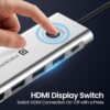 1776844741_Portronics-Mport-One-USB-C-Hub-Dock-9-in-1-with-4K-60Hz-HDMI-3-Port-USB-HDMI-On-Off-Button-100W-Type-C-Charging-Card-Reader-3.5mm-AUX-Type-C-Plug-for-Laptop-Mac-PC-Grey.jpg Portronics Mport One USB C Hub Dock (9-in-1) with 4K 60Hz HDMI, 3-Port USB, HDMI On-Off Button, 100W Type-C Charging, Card Reader, 3.5mm AUX, Type C Plug for Laptop, Mac, PC (Grey)
