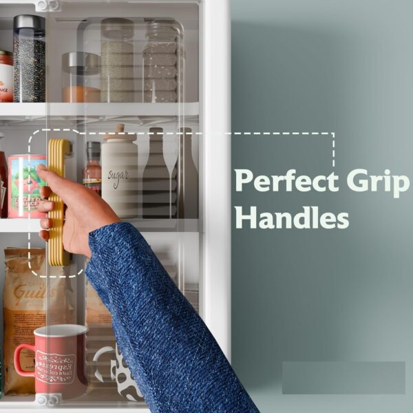 Plastic Self-Adhesive No-Drill Bathroom Shelf and Storage Cabinet with Magic Stickers Organiser for Essentials Bathroom Makeup Skincare Wall-Mounted Multi-Purpose Storage Cabinet
