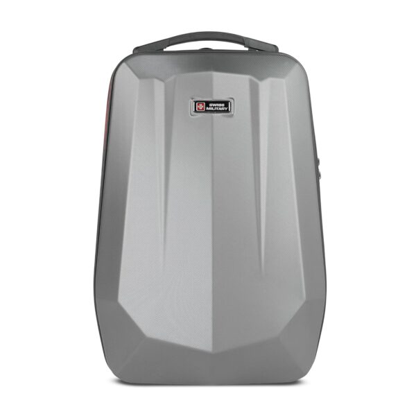 SWISS MILITARY Hard Shell Backpack for Men Women, Alien Series SWISS MILITARY Hard Shell Backpack for Men Women, Alien Series ABS Hardshell, Travel Laptop Bag Fits Up to 15.6 Inch, Stylish Office College School Backpack, Durable & Lightweight