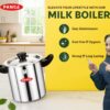 1776866154_PANCA-Stainless-Steel-Milk-Boiler-Spill-Proof-Milk-Boiler-Pot-with-Bakelite-Handle-Whistle-Indicator-Lid-Gas-Induction-Friendly-Double-Boiler-1-Litre.jpg PANCA Stainless Steel Milk Boiler | Spill-Proof Milk Boiler Pot with Bakelite Handle, Whistle Indicator & Lid | Gas & Induction Friendly Double Boiler (1 Litre)