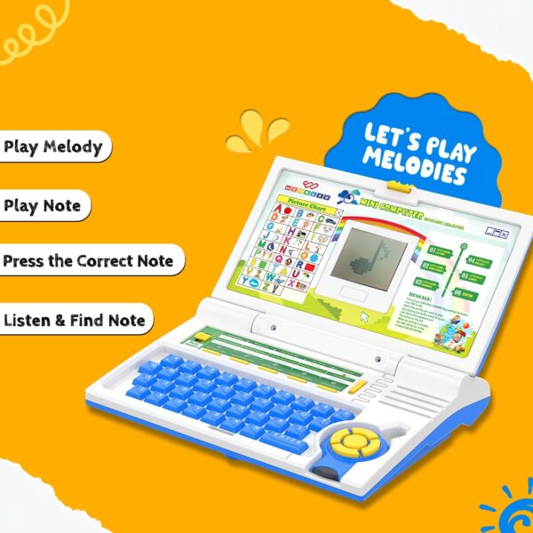 1776869641_Wembley-Educational-Kids-Laptop-Learning-Toy-for-2-5-Years-Boys-Girls-Computer-Toys-for-3-Years-Fun-Activity-Learning-AlphabetLetterWordsGamesMathematicsMusicLogic-Memory-Tool-Blue.jpg Wembley Educational Kids Laptop Learning Toy for 2-5 Years Boys Girls Computer Toys for 3 Years Fun Activity Learning Alphabet,Letter,Words,Games,Mathematics,Music,Logic Memory Tool - Blue