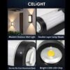 LED 2 Way Outdoor Wall Light| 4 Watt| Waterproof Gate Light| WarmWhite|Metal Body|Up Down Wall Light | Outdoor Lights for Balcony,Garden |Pack of 1|Two Direction Light|Two Side Wall lamp