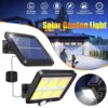 1776874305_GITGRNTH-Solar-Motion-Sensor-Outdoor-Light-with-Remote-Control-IP65-Waterproof-Wall-Light-3-Adjustable-Lighting-Modes-High-Brightness-LED-Solar-Security-Light-for-Garden-Split-Solar-Lamp.jpg GITGRNTH Solar Motion Sensor Outdoor Light with Remote Control, IP65 Waterproof Wall Light, 3 Adjustable Lighting Modes, High Brightness LED Solar Security Light for Garden (Split Solar Lamp)