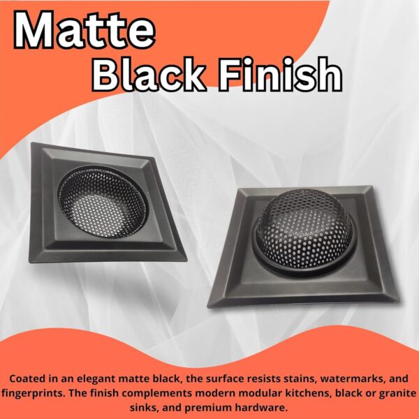 1776901545_Hian-Black-Stainless-Steel-Sink-Strainers-–-Square-Perforated-Drain-Filters-for-Food-Waste-Anti-Clog-Kitchen-Sink-Protection-Pack-of-2.jpg Hian Black Stainless Steel Sink Strainers – Square Perforated Drain Filters for Food Waste, Anti-Clog Kitchen Sink Protection (Pack of 2)