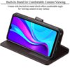 TheGiftKart Flip Back Cover Case for Redmi 9 / Redmi 9 Activ/Poco C31 | Leather Finish | Inbuilt Stand & Pockets | Wallet Flip Case Back Cover for Redmi 9 / Redmi 9 Activ/Poco C31 (Coffee & Brown)