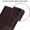 TheGiftKart Flip Back Cover Case for Redmi 9 / Redmi 9 Activ/Poco C31 | Leather Finish | Inbuilt Stand & Pockets | Wallet Flip Case Back Cover for Redmi 9 / Redmi 9 Activ/Poco C31 (Coffee & Brown)