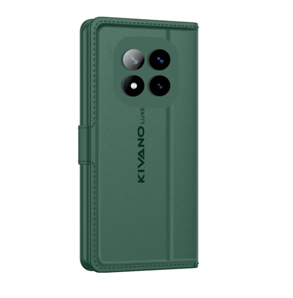 1776912215_KIVANO-LUXE®-Compatible-for-Redmi-Note-14-Pro-Plus-5G-Luxury-Handmade-Leather-Magnetic-Flip-Folio-Case-Card-Holder-Kickstand-Slim-Protective-Cover-Unisex-Green.jpg KIVANO LUXE® Compatible for Redmi Note 14 Pro Plus 5G Luxury Handmade Leather Magnetic Flip Folio Case | Card Holder & Kickstand | Slim Protective Cover | Unisex - Green