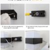 Groeien LED 12 watt Modern Outdoor Acrylic Wall lamp Decorative Garden Light Up and Down Light Waterproof Outdoor Light (Square)