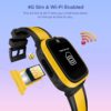 Boat Wanderer Smart, Kids Watch, 2-Way Video & Phone Call, GPS Tracker, Emergency SOS, Geo Fencing, 4G Sim Compatible, Parental Controls,1.4" Display, smart Watch for Boys Girls (Sunshine Yellow)