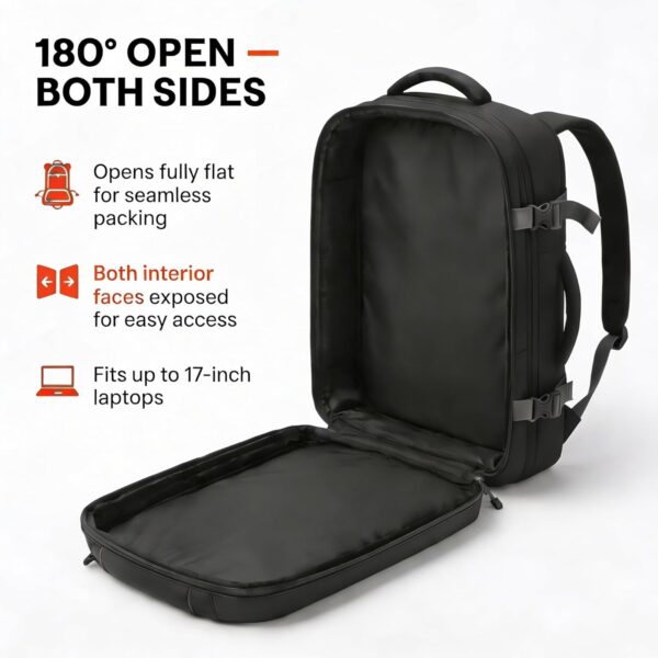 1776939637_Lunars-45L-Laptop-Backpack-with-Anti-Theft-Pocket-Foam-Padded-Weekender-Travel-Laptop-Backpack-Laptop-Bag-16-Inch-Travel-Weekender-College-School-bag-for-boys-Office-bag-for-man.jpg Lunar's 45L Laptop Backpack with Anti-Theft Pocket | Foam Padded Weekender Travel Laptop Backpack | Laptop Bag 16 Inch | Travel Weekender College School bag for boys | Office bag for man