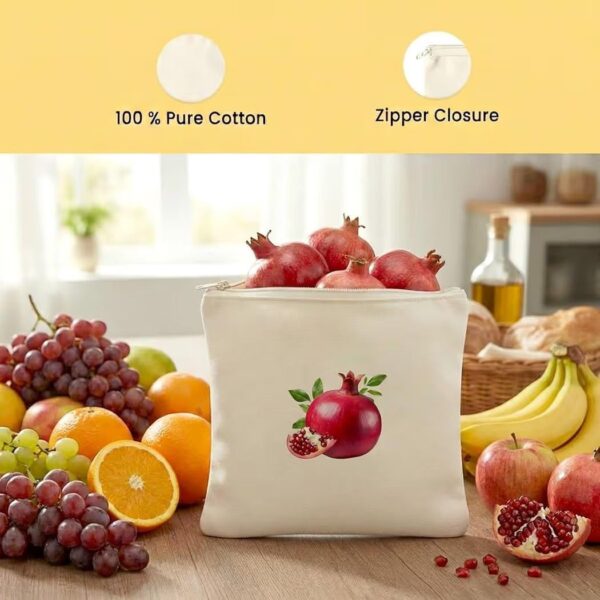 1776944142_100-Cotton-Reusable-Fruit-Vegetable-Storage-Bags-Set-of-10-12x12-Inch-Zipper-Fridge-Organizer-Bags-Washable-Breathable-Eco-Friendly-Produce-Bags-for-Kitchen-Grocery-Storage-Bags-10-Pcs.jpg 100% Cotton Reusable Fruit & Vegetable Storage Bags Set of 10, 12x12 Inch Zipper Fridge Organizer Bags, Washable Breathable Eco Friendly Produce Bags for Kitchen Grocery (Storage Bags 10 Pcs)
