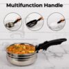 Multipurpose Universal Pot Handle - Detachable Holder for Cookware, Hot Utensil Vessel Pan Holder Kitchen All Cookware Replacement Use.