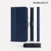 AIBEX ® Shock Proof Flip Compatible for Samsung A14 5G Flip Cover Leather Finish | Inside TPU with Card Pockets | Wallet Stand | Complete Protection Flip Case