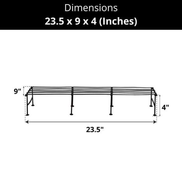 1776963976_Modern-Indoor-Outdoor-Iron-Planter-StandFlower-Shelf-Display-Rack-Holder-for-GardenBalconyFlower-Pot-Stand-for-Corner-DisplayWindow-Planted-Stand-23.5-x-9x-4-Set-of-2-Black.jpg Modern Indoor & Outdoor Iron Planter Stand/Flower Shelf Display Rack Holder for Garden/Balcony/Flower Pot Stand for Corner Display/Window Planted Stand (23.5" x 9"x 4", Set of 2, Black)