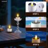 1776971704_Homehop-Solar-Light-Outdoor-Waterproof-Dusk-to-Dawn-Rechargeable-Portable-LED-Tealight-Candle-Lamp-for-Balcony-Garden-Camping-and-Home-Decor-Pack-of-6.jpg Homehop Solar Light Outdoor Waterproof Dusk to Dawn Rechargeable Portable LED Tealight Candle Lamp for Balcony Garden Camping and Home Decor (Pack of 6)