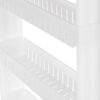 FAGVA 2 Layer Slim Side Space Saving Storage Organizer Rack Shelf with Wheels for Easy Movement | Multipurpose Utility for Household Kitchen, Office, Bathroom | Unbrekable Plastic