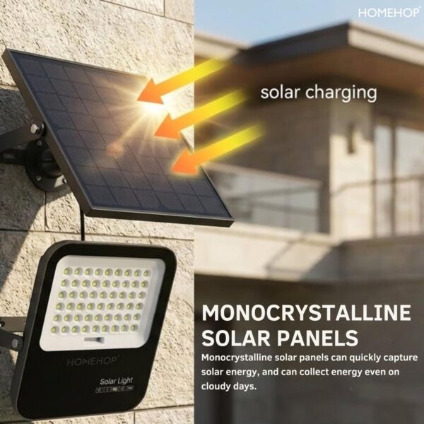1776999246_Homehop-Aluminum-Solar-Light-Outdoor-Home-Waterproof-300-Watt-Flood-Lamp-for-Garden-Patio-Porch-Balcony-Courtyard-and-Street-Automatic-with-Remote3.2V20000mAh.jpg Homehop Aluminum Solar Light Outdoor Home Waterproof 300 Watt Flood Lamp for Garden, Patio, Porch, Balcony, Courtyard and Street Automatic with Remote(3.2V/20000mAh)