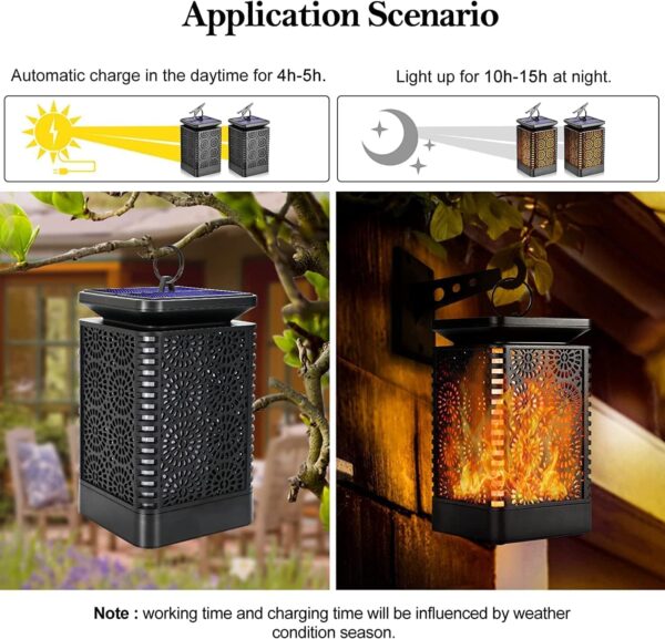 1777011360_Solar-Lantern-Lights-Dancing-Flame-Waterproof-Outdoor-Hanging-Lantern-Solar-Powered-Umbrella-Led-Night-Lights-Auto-on-Off-Landscape-Decorative-for-Garden-Patio-Deck-Yard-Path-1-Pack.jpg Solar Lantern Lights Dancing Flame Waterproof Outdoor Hanging Lantern Solar Powered Umbrella Led Night Lights Auto on Off Landscape Decorative for Garden Patio Deck Yard Path 1 Pack