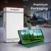 KIVANO LUXE® Compatible for Vivo Y21 5G / Vivo Y11 5G Artisanal Leather Wallet Case with Card Holder for Men Women, Magnetic Flip Folio Cover with Stand RFID Blocking Cell