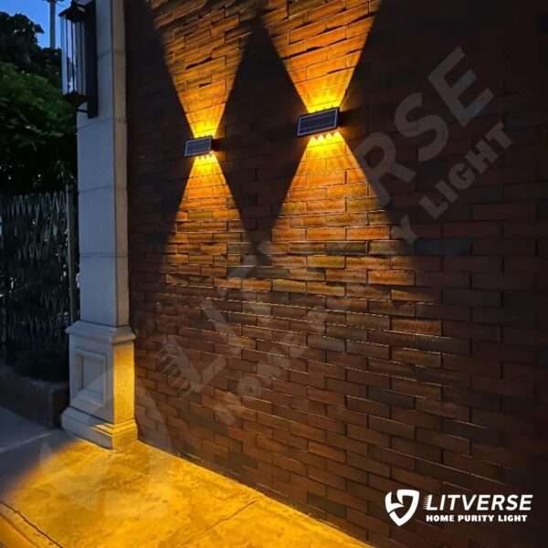 1777023822_LITVERSE-Solar-Powered-Outdoor-Wall-Light-with-Waterproof-Use-at-Garden-Yard-Landscape-LightingHome-Decor-Courtyard-and-Balcony-Decoration-Auto-on-Off-8-LEDs-ABSWarm-Light.jpg LITVERSE Solar Powered Outdoor Wall Light with Waterproof Use at Garden Yard Landscape Lighting,Home Decor, Courtyard and Balcony Decoration, Auto on Off 8 LEDs (ABS,Warm Light)